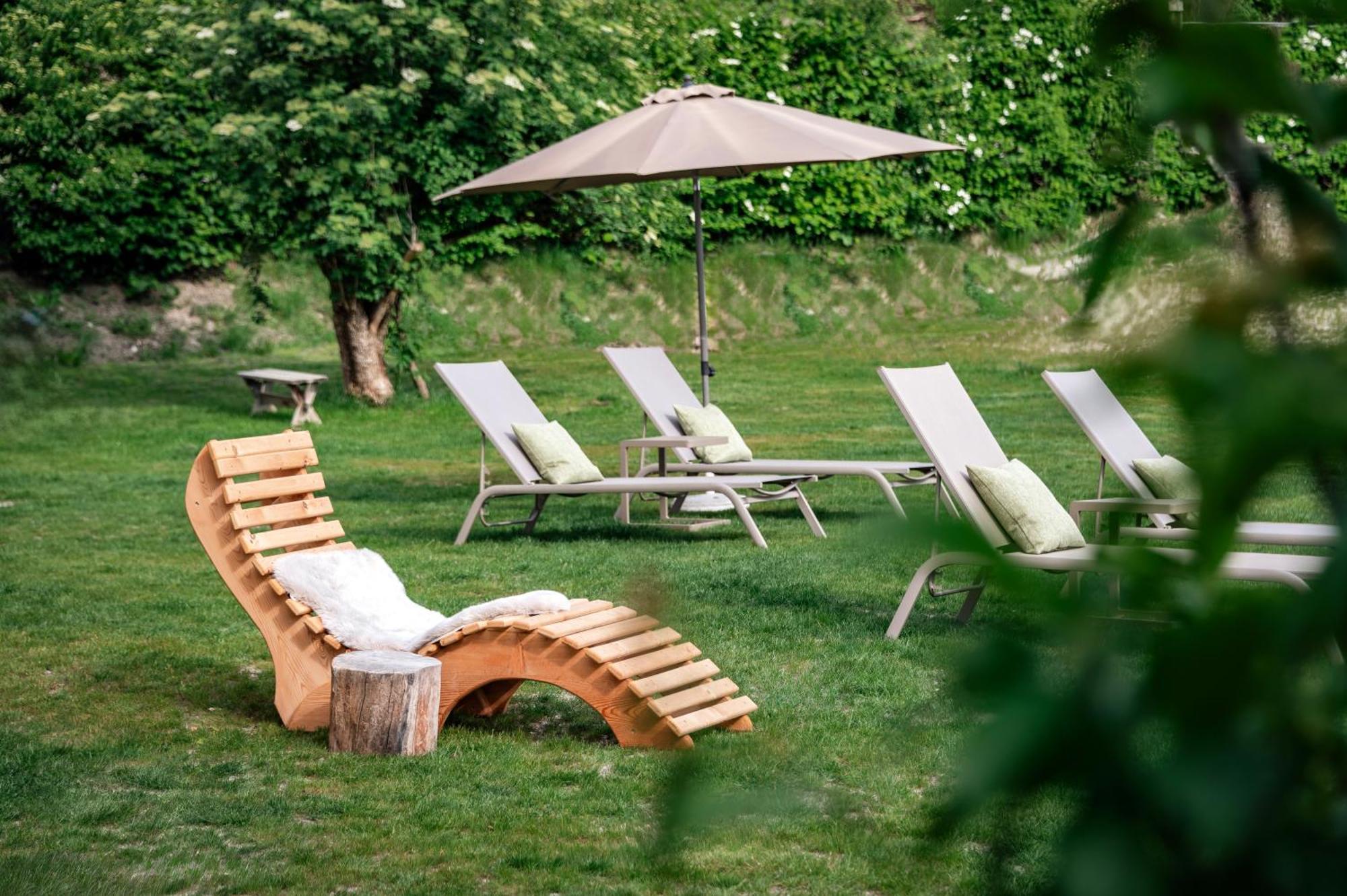 Trinnerhof- Hof Chalets Und Obsthof Mit Zimmer Natz-Schabs Exteriör bild