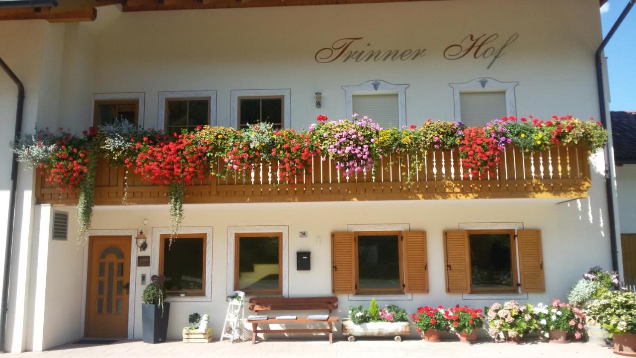 Trinnerhof- Hof Chalets Und Obsthof Mit Zimmer Natz-Schabs Exteriör bild